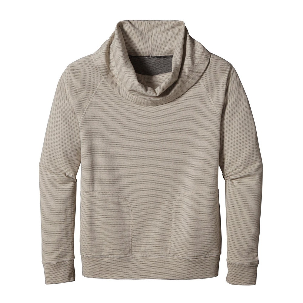 Patagonia reversible double knit pullover cowl neck women's size medium
